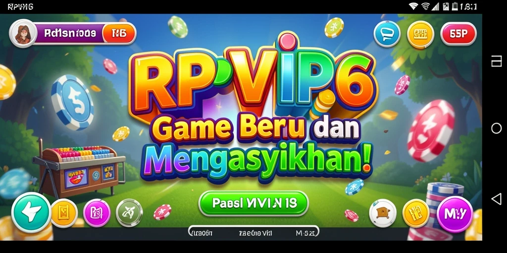Tampilan dalam permainan Bingo RPVIP6 yang menarik dan interaktif.