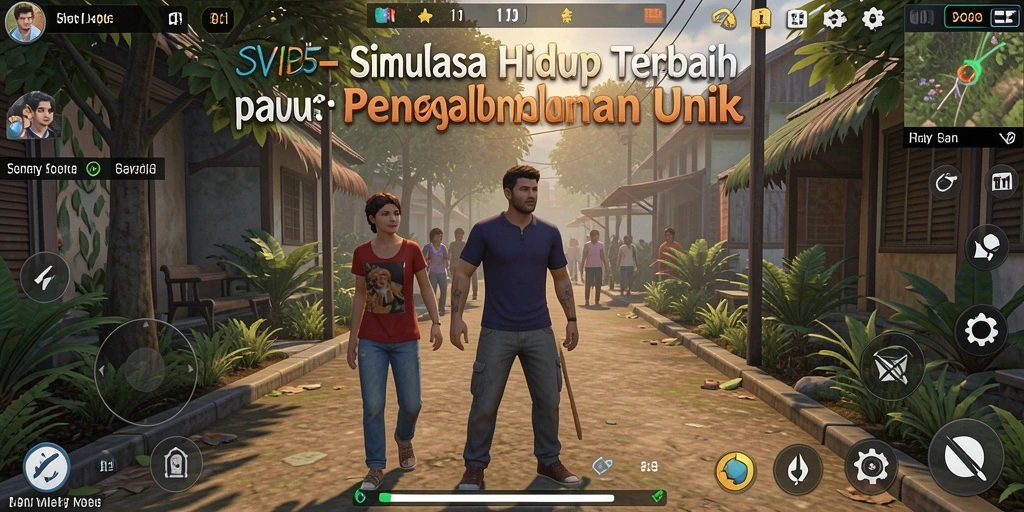 Gameplay menarik di dunia simulasi yang mendebarkan.